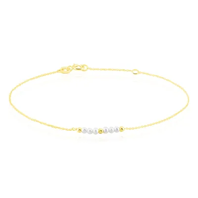 Bracelet Tova Or Jaune Perle