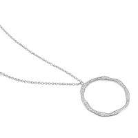 Collier Catalina Argent Blanc Oxyde De Zirconium