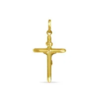 Pendentif Damian Croix Or Jaune