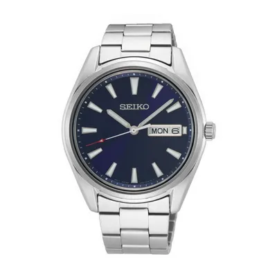 Montre Seiko Classique Homme Bleu