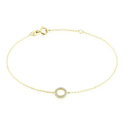 Bracelet Or Jaune Acantha Diamants