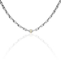Collier Laura-lyneae Or Acier Bicolore