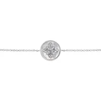 Bracelet Alexine Argent Blanc Oxyde De Zirconium