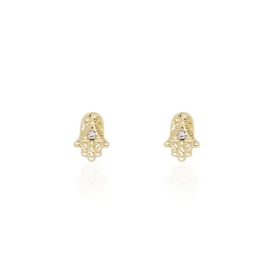 Boucles D'oreilles Puces Stijn Oxydes De Zirconium