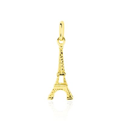 Pendentif Tour Eiffel Or Jaune