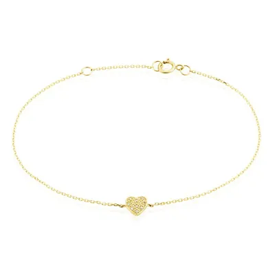 Bracelet Or Jaune Adorjan Diamants