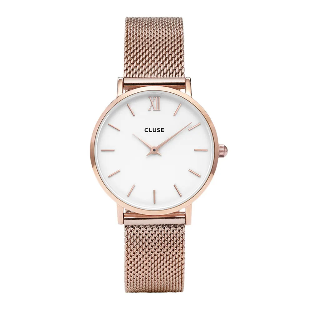 Montre Cluse Minuit Blanc