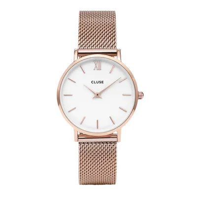 Montre Cluse Minuit Blanc