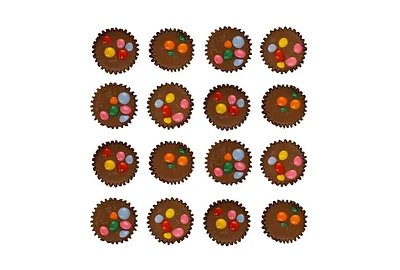 Copinhos de Chocolate com Lentilhas 180g