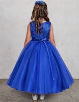 Sequin with Pearl Criss Cross Bodice Tulle Skirt