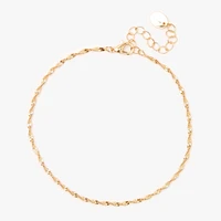 Gold Twisted Chain Anklet