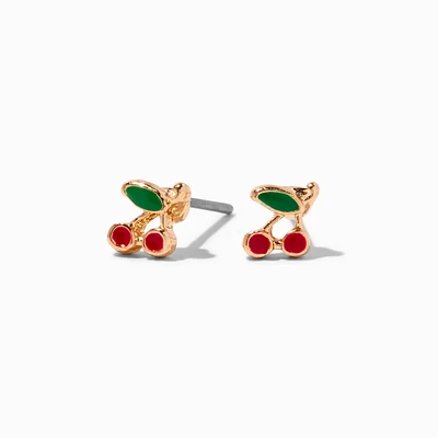 Cherry Stud Earrings