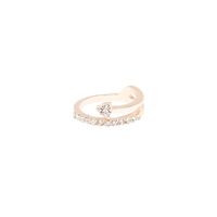 Delicate Rose Gold Crystal Toe Ring