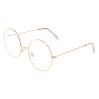 Gold Round Clear Lens Frames