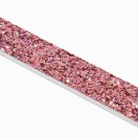 Pink Glitter Nail File Set - 3 Pack