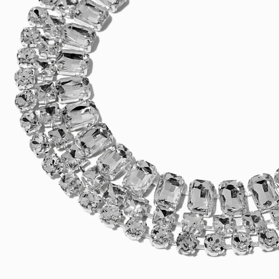 ICING x Sliving by Paris Hilton Mixed Crystal Multi-Strand Statement Necklace