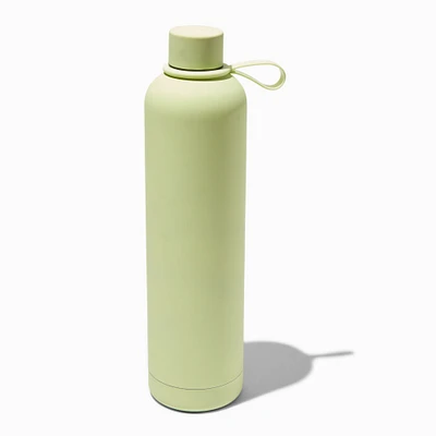 Green Matte Stainless Steel Water Bottle