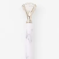 Marbled Diamond Top Pen