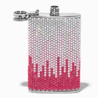 Pink Bling Embellished Flask