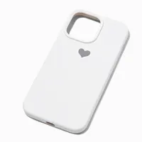 White Heart Phone Case - Fits iPhone® 14 Pro Max