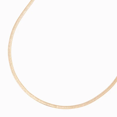 Gold Snake Chain Necklace