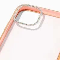 Embellished Clear/Blush Pink Phone Case