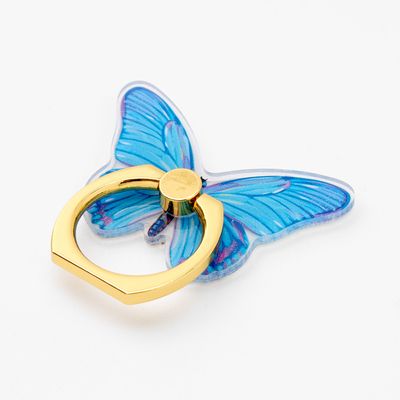 Blue Butterfly Ring Stand