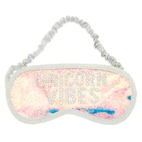 Unicorn Vibes Sleeping Mask & Makeup Bag Set - Purple