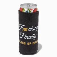 'F*cking Finally!' Graduation Class of 2023 Tall Can Koozie