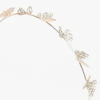 Rose Gold Pavé Butterfly Headband