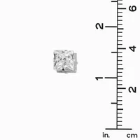 B'Loved by Icing Sterling Silver Cubic Zirconia 10MM Square Stud Earrings