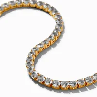 Icing Select 18k Gold Plated Cubic Zirconia Tennis Bracelet