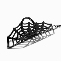 Black Spider Web Lace Bracelet & Ring