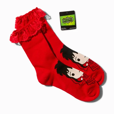 Beetlejuice™ Lydia Lace Crew Socks