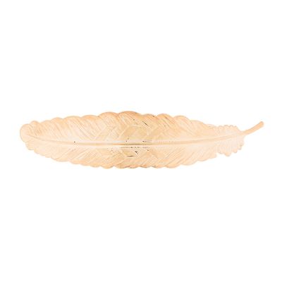 Gold Feather Hair Clip