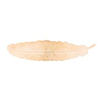 Gold Feather Hair Clip