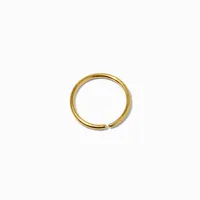 Gold 20G Mixed Nose Hoops - 3 Pack