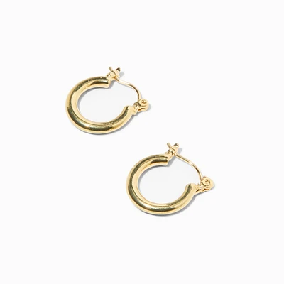 18K Gold Plated 16MM Hoop Earrings