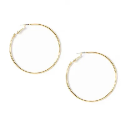 Gold 60MM Hoop Earrings