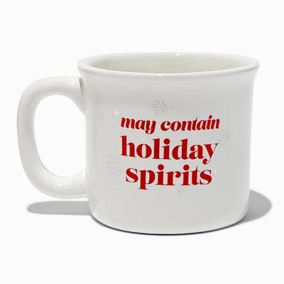 "Holiday Spirits" Ceramic Mug