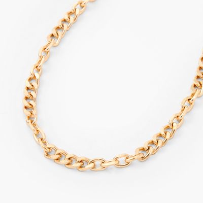 Gold Cuban Chain 16" Necklace