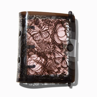 Butterfly Lace Mini Journal Notebook