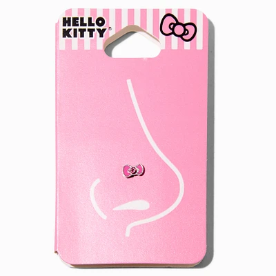 Hello Kitty® Enamel Bow 20G Nose Stud