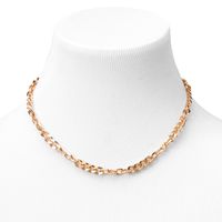 Gold Cuban Chain 16" Necklace