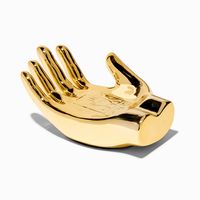 Gold Hand Jewelry Holder Tray