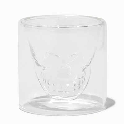 Skull Clear Shot Glass