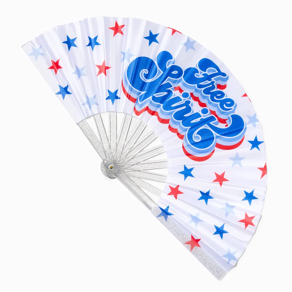 Free Spirit Large Folding Fan