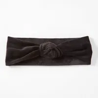 Velvet Knit Knotted Headwrap