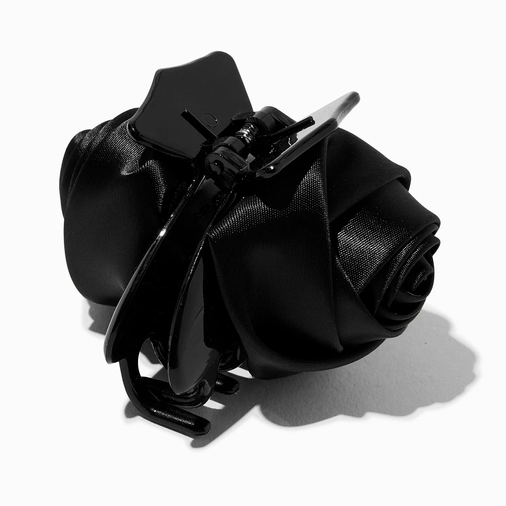 Black Rose Hair Claw