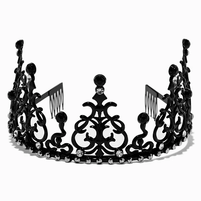 Black Metal Costume Crown